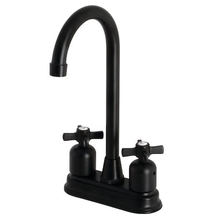 Kingston Brass KB8490ZX Bar Faucet, Matte Black KB8490ZX